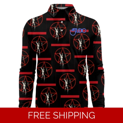 Le Studio SM Custom 3D Long-Sleeved Polo Shirt